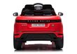 Range Rover Evoque yksipaikkainen sähköauto lapsille, punainen hinta ja tiedot | Lasten sähköautot | hobbyhall.fi