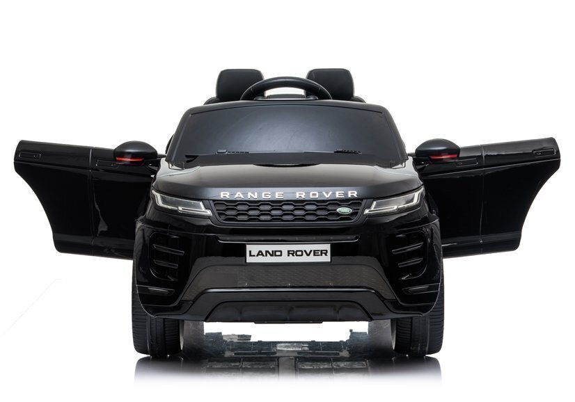 Range Rover Evoque yksipaikkainen sähköauto lapsille, musta hinta ja tiedot | Lasten sähköautot | hobbyhall.fi