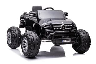 Mercedes DK-MT950 MP4 yksipaikkainen sähköauto lapsille, musta lakattu hinta ja tiedot | Lasten sähköautot | hobbyhall.fi