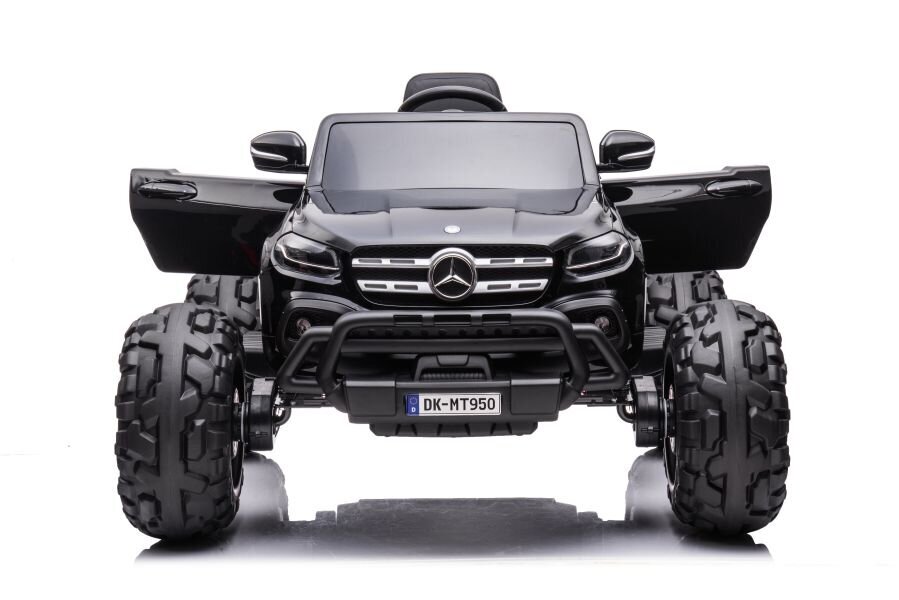 Mercedes DK-MT950 MP4 yksipaikkainen sähköauto lapsille, musta lakattu hinta ja tiedot | Lasten sähköautot | hobbyhall.fi