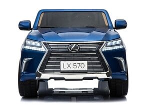 Lexus DK-LX570 sähköauto lapsille, sininen hinta ja tiedot | Lasten sähköautot | hobbyhall.fi