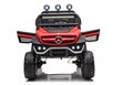 Mercedes Unimog S, yksipaikkainen sähköauto lapsille, punainen hinta ja tiedot | Lasten sähköautot | hobbyhall.fi