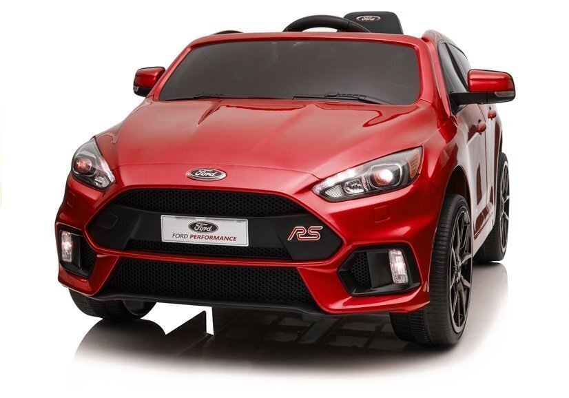 Ford Focus RS yksipaikkainen sähköauto lapsille, punainen hinta ja tiedot | Lasten sähköautot | hobbyhall.fi