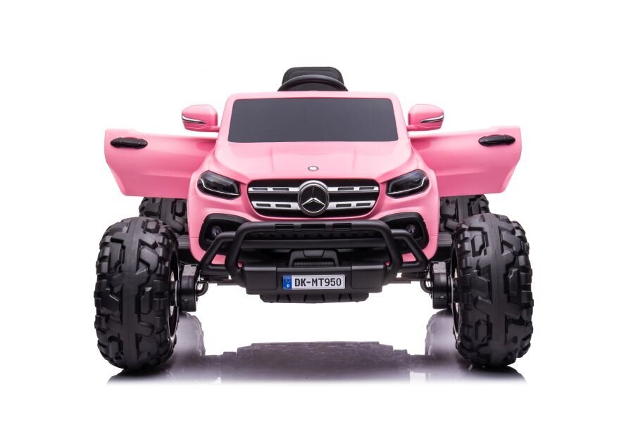 Mercedes DK-MT950 MP4, yksipaikkainen sähköauto lapsille, vaaleanpunainen, vaaleanpunainen hinta ja tiedot | Lasten sähköautot | hobbyhall.fi