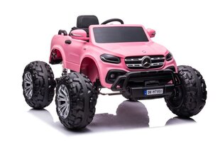 Mercedes DK-MT950 MP4, yksipaikkainen sähköauto lapsille, vaaleanpunainen, vaaleanpunainen hinta ja tiedot | Mercedes Lapset | hobbyhall.fi