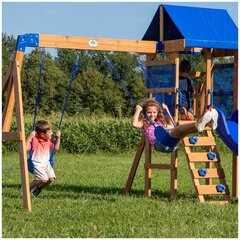 Aurora House Slide Backyard Discovery puinen leikkipaikka hinta ja tiedot | Backyard Discovery Lapset | hobbyhall.fi