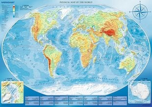 TREFL Palapeli Maailman Kartta, 4000 palaa hinta ja tiedot | Palapelit | hobbyhall.fi