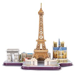 3D palapeli Cubic Fun "Pariisi", 114 d. hinta ja tiedot | CubicFun Lapset | hobbyhall.fi