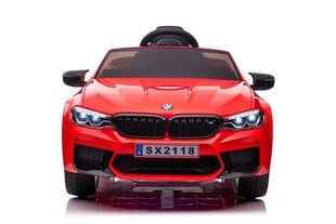 BMW M5 yksipaikkainen sähköauto, lakattu punainen hinta ja tiedot | BMW Ulkoilu | hobbyhall.fi