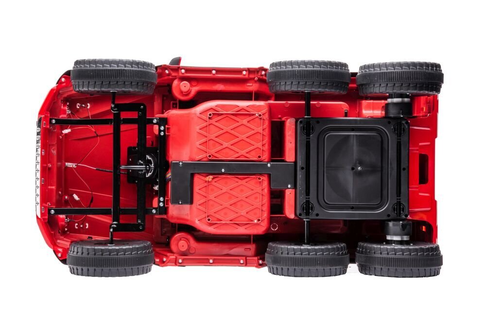 Lasten yksipaikkainen sähköauto Mercedes G63 6x6 6x6, punainen. hinta ja tiedot | Lasten sähköautot | hobbyhall.fi