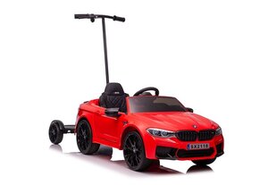 BMW M5 -sähköauto valinnaisella alustalla, lakattu punaiseksi hinta ja tiedot | Lasten sähköautot | hobbyhall.fi