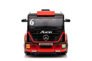 Mercedes XMX622B LCD yksipaikkainen sähköauto perävaunun kanssa, punainen hinta ja tiedot | Lasten sähköautot | hobbyhall.fi