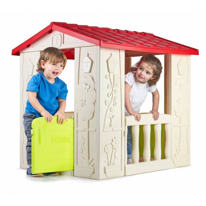 Leikkimökki Happy House hinta ja tiedot | Lasten leikkimökit ja -teltat | hobbyhall.fi