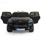 Lasten kaksipaikkainen sähköauto - Porsche Cayenne S, musta hinta ja tiedot | Lasten sähköautot | hobbyhall.fi