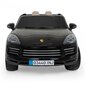 Lasten kaksipaikkainen sähköauto - Porsche Cayenne S, musta hinta ja tiedot | Lasten sähköautot | hobbyhall.fi