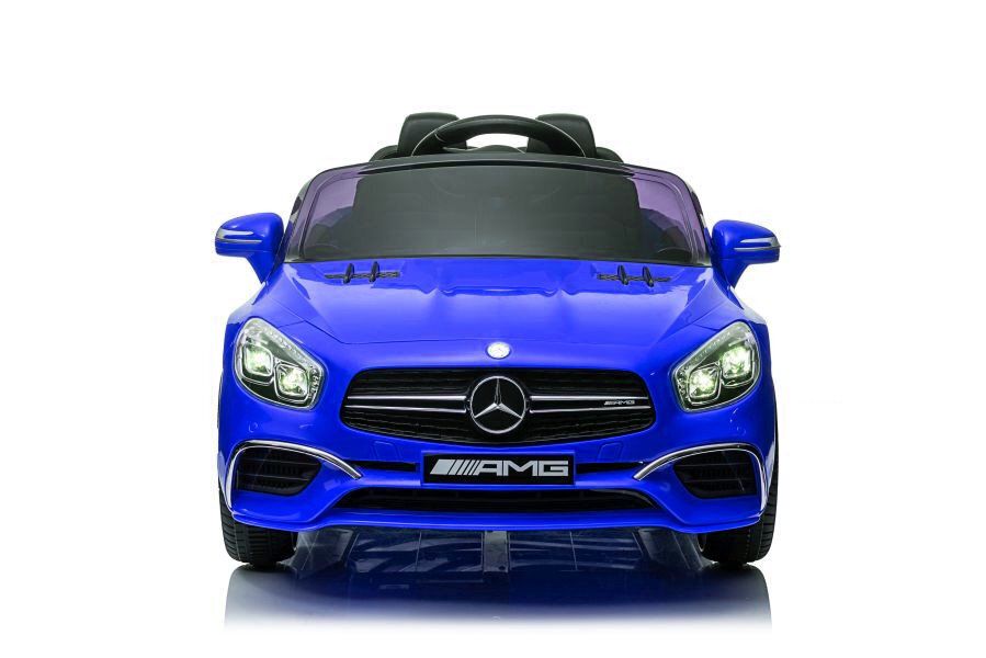 Yksipaikkainen sähköauto Mercedes SL65 LCD, lakattu sininen hinta ja tiedot | Lasten sähköautot | hobbyhall.fi