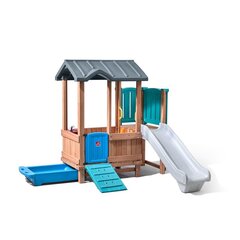 Puinen leikkipaikka - Cottage Slide hinta ja tiedot | Lasten leikkimökit ja -teltat | hobbyhall.fi