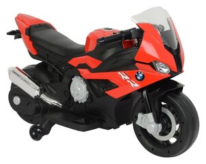 Lasten sähkömoottoripyörä - BMW S1000RRR, punainen hinta ja tiedot | Lasten sähköautot | hobbyhall.fi