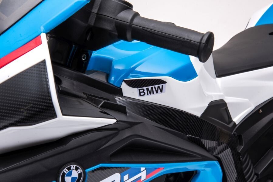 Lasten sähkömoottoripyörä - BMW HP4, sininen hinta ja tiedot | Lasten sähköautot | hobbyhall.fi