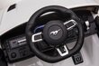 Lasten yksipaikkainen sähköauto - Ford Mustang GT, valkoinen hinta ja tiedot | Lasten sähköautot | hobbyhall.fi