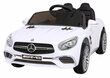Mercedes Benz AMG SL65 S, yksipaikkainen sähköauto lapsille, valkoinen hinta ja tiedot | Lasten sähköautot | hobbyhall.fi