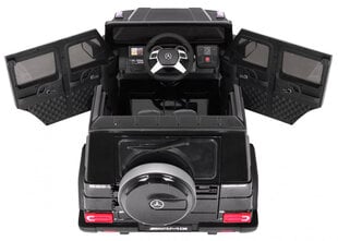 Mercedes G65 AMG sähköauto lapsille, musta hinta ja tiedot | Lasten sähköautot | hobbyhall.fi