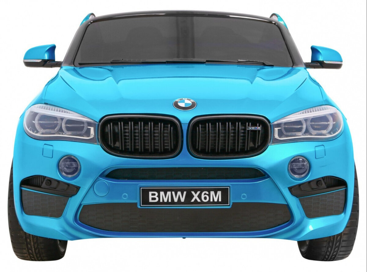 BMW X6M XXL sähköauto lapsille, sininen hinta ja tiedot | Lasten sähköautot | hobbyhall.fi