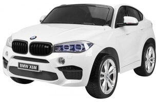 BMW X6M XXL -sähköauto, valkoinen hinta ja tiedot | Lasten sähköautot | hobbyhall.fi