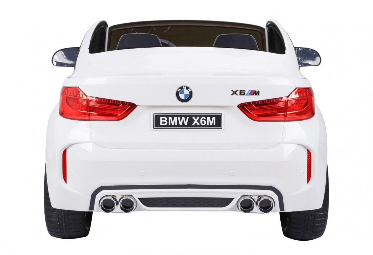 BMW X6M XXL -sähköauto, valkoinen hinta ja tiedot | Lasten sähköautot | hobbyhall.fi