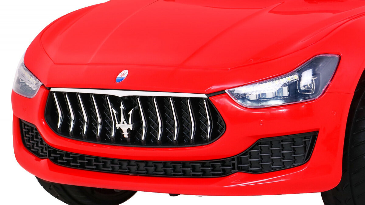 Maserati Ghibli sähköauto, punainen hinta ja tiedot | Lasten sähköautot | hobbyhall.fi