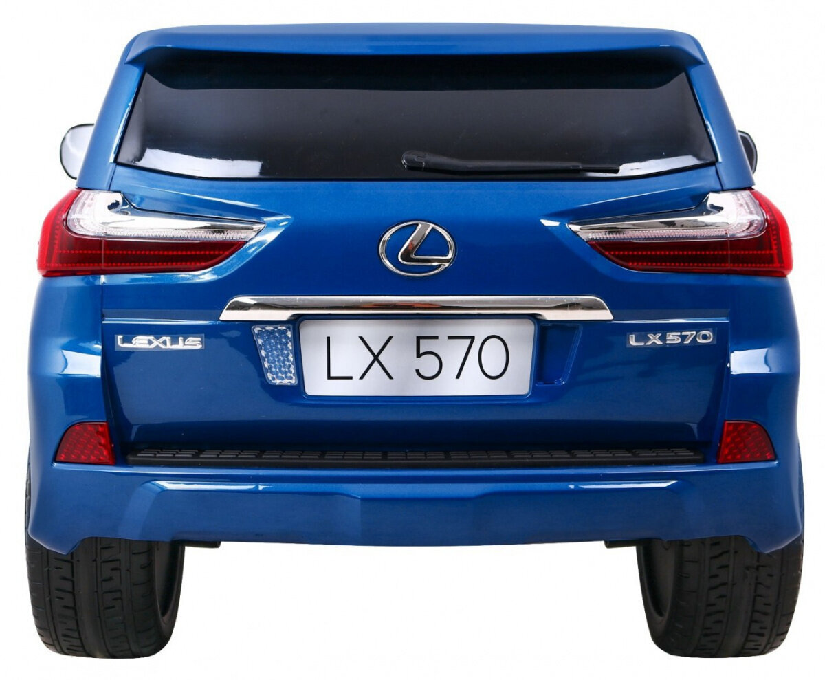 Lexus LX570 sähköauto lapsille, sininen hinta ja tiedot | Lasten sähköautot | hobbyhall.fi
