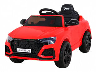 Audi RS Q8 yksipaikkainen sähköauto, punainen hinta ja tiedot | Lasten sähköautot | hobbyhall.fi