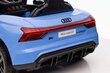 Lasten yksipaikkainen sähköauto - Audi E GT, sininen hinta ja tiedot | Lasten sähköautot | hobbyhall.fi