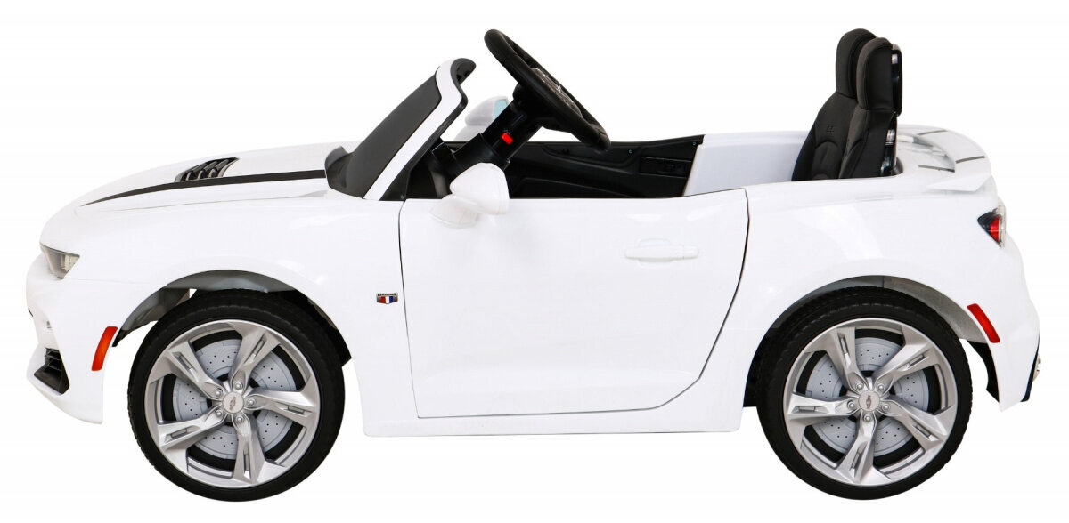 Chevrolet CAMARO 2SS yksipaikkainen sähköauto, valkoinen hinta ja tiedot | Lasten sähköautot | hobbyhall.fi