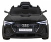 Audi E-Tron sähköauto lapsille, yksipaikkainen, musta hinta ja tiedot | Lasten sähköautot | hobbyhall.fi
