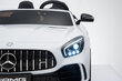 Mercedes-Benz GT R 4x4 sähkökäyttöinen kaksipaikkainen, valkoinen hinta ja tiedot | Lasten sähköautot | hobbyhall.fi