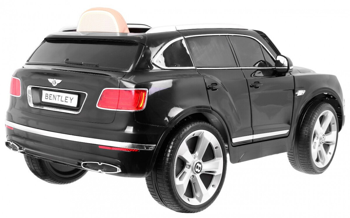 Bentley Bentayga yksipaikkainen sähköauto, musta hinta ja tiedot | Lasten sähköautot | hobbyhall.fi