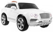 Bentley Bentayga yksipaikkainen sähköauto, valkoinen hinta ja tiedot | Lasten sähköautot | hobbyhall.fi