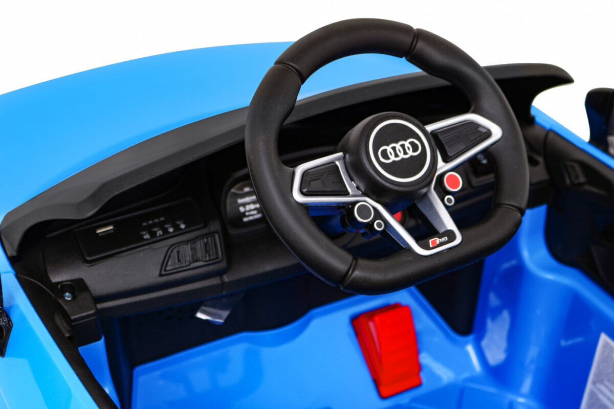 Audi R8 LIFT yksipaikkainen sähköauto, sininen hinta ja tiedot | Lasten sähköautot | hobbyhall.fi