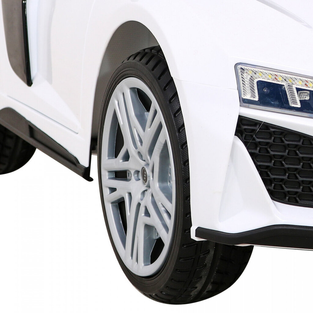 Audi R8 LIFT yksipaikkainen sähköauto, valkoinen hinta ja tiedot | Lasten sähköautot | hobbyhall.fi