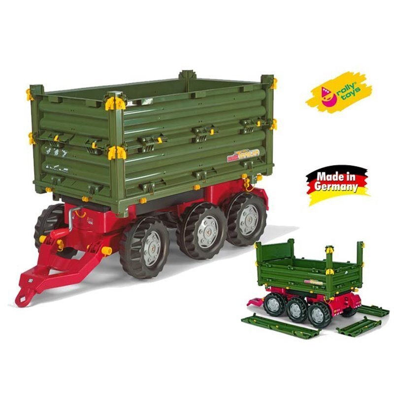 Rolly Toys 3-akselinen monitoimiperävaunu hinta ja tiedot | Lasten sähköautot | hobbyhall.fi