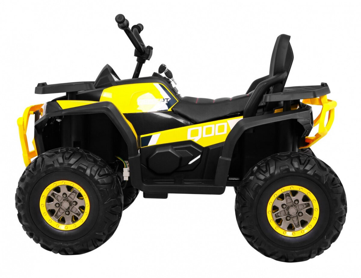 Quad ATV lapsille, keltainen hinta ja tiedot | Lasten sähköautot | hobbyhall.fi