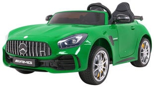 Mercedes-Benz GT R 4x4 sähkökäyttöinen kaksipaikkainen, vihreä hinta ja tiedot | Lasten sähköautot | hobbyhall.fi