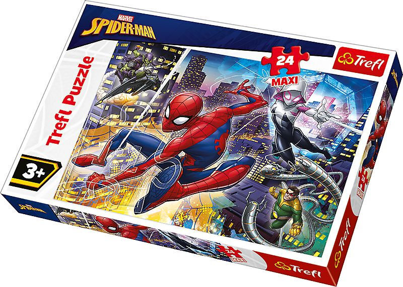 TREFL SPIDER-MAN Suuri Palapeli Hämähäkkimies, 24 palaa hinta ja tiedot | Palapelit | hobbyhall.fi