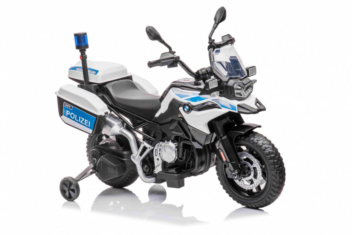 BMW F850 GS Lasten sähköinen poliisimoottoripyörä hinta ja tiedot | Lasten sähköautot | hobbyhall.fi