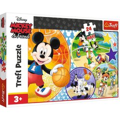 TREFL DISNEY Suuri Palapeli Mikki Hiiri, 24 palaa hinta ja tiedot | Palapelit | hobbyhall.fi