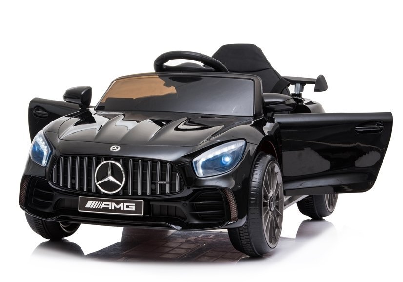 Mercedes AMG GT R yksipaikkainen sähköauto, musta hinta ja tiedot | Lasten sähköautot | hobbyhall.fi