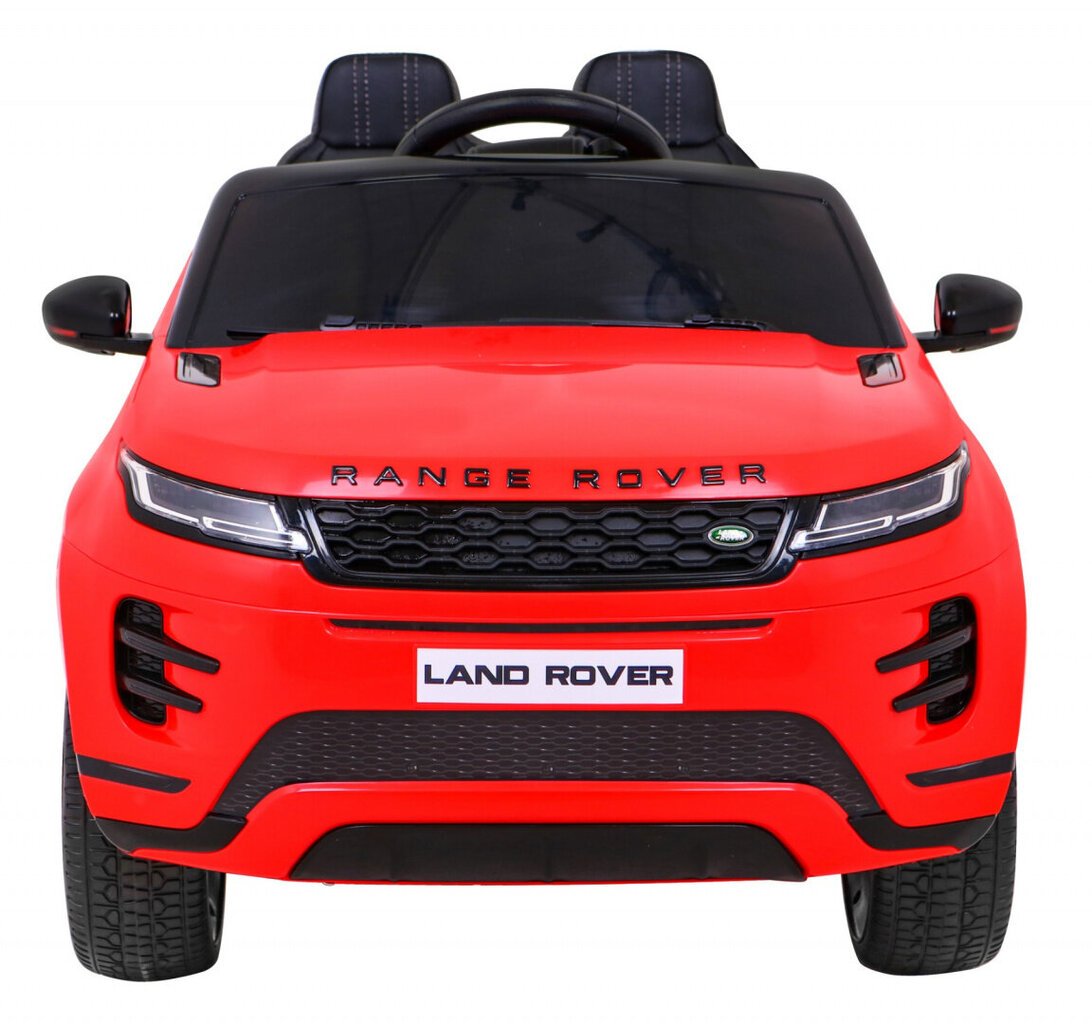 Rang Rover Evoque yksipaikkainen sähköauto, punainen hinta ja tiedot | Lasten sähköautot | hobbyhall.fi