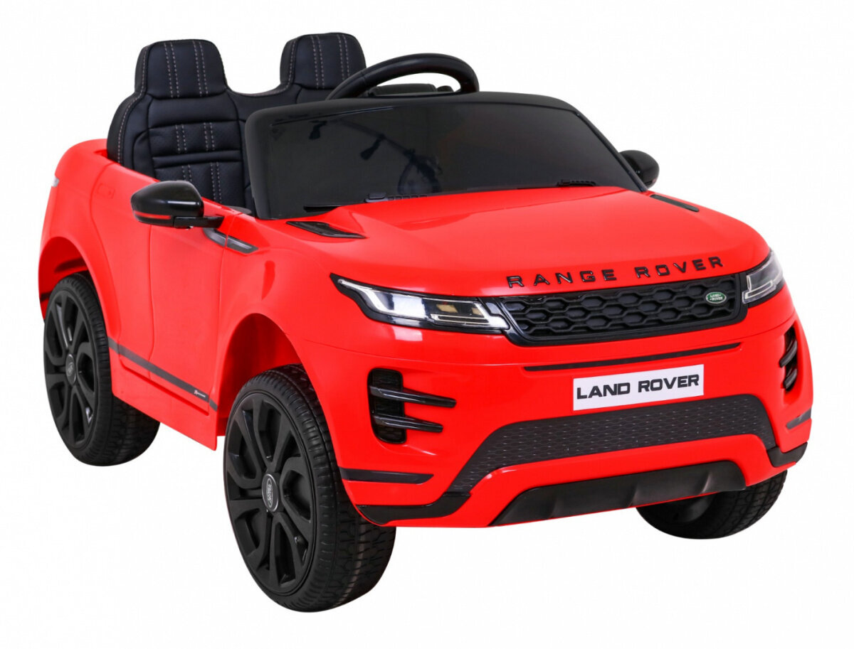 Rang Rover Evoque yksipaikkainen sähköauto, punainen hinta ja tiedot | Lasten sähköautot | hobbyhall.fi