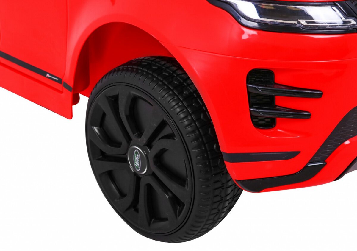 Rang Rover Evoque yksipaikkainen sähköauto, punainen hinta ja tiedot | Lasten sähköautot | hobbyhall.fi